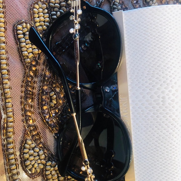 Jimmy Choo Adria 55mm Embellished Sunglasses. New. - Picture 16 of 16